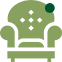 Comfy chair icon